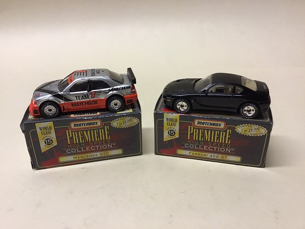 Matchbox Premiere High Speed Collection Series 15 / Set Of 2 Cars