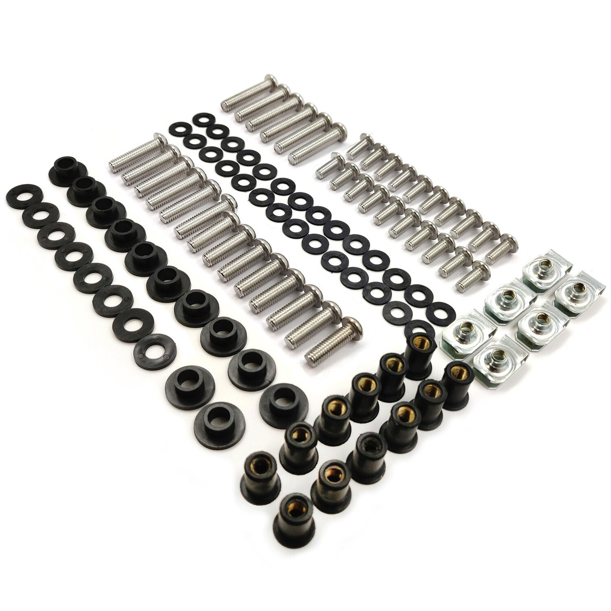 Fairing Bolt Kit Screws Stainless Washers Fasteners For