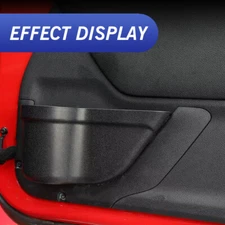 Front Door Net Pocket Storage Box Organizer for Jeep Wrangler JK 2011-2017 Black