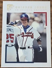 Chipper Jones 2000 Topps Gallery Card #16 Atlanta Braves MLB HOF Free Shipping