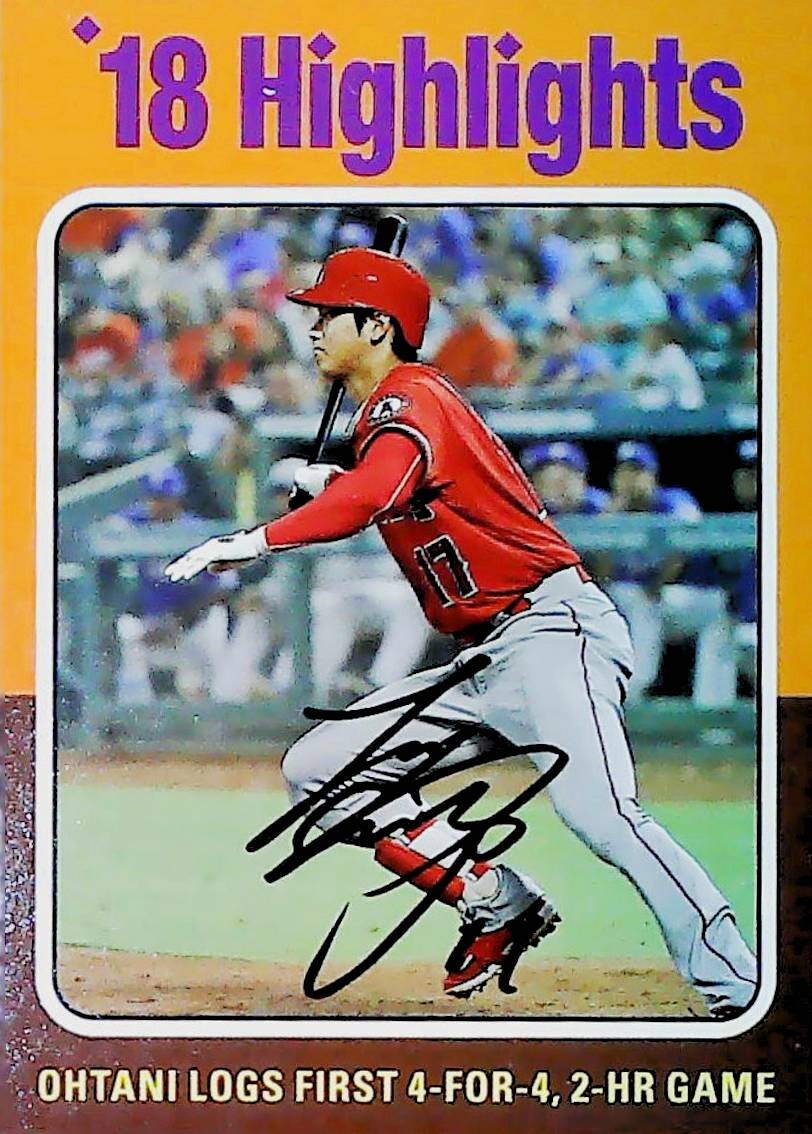 その他 Shohei Ohtani 2019 Topps Archives 2019 TOPPS ARCHIVES #101 SHOHEI OHTANI 1975 VARIATION LOS ANGELES