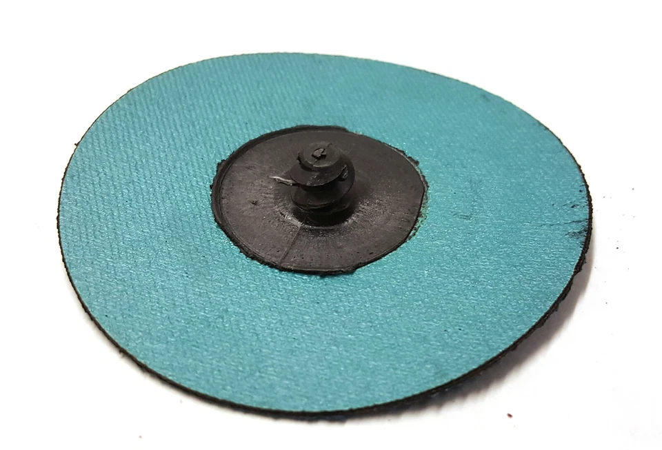 3 inch Quick Change Roll On/Off 36 Grit Locking Zirconia Abrasive Discs -50 Pack - Image 3 of 4