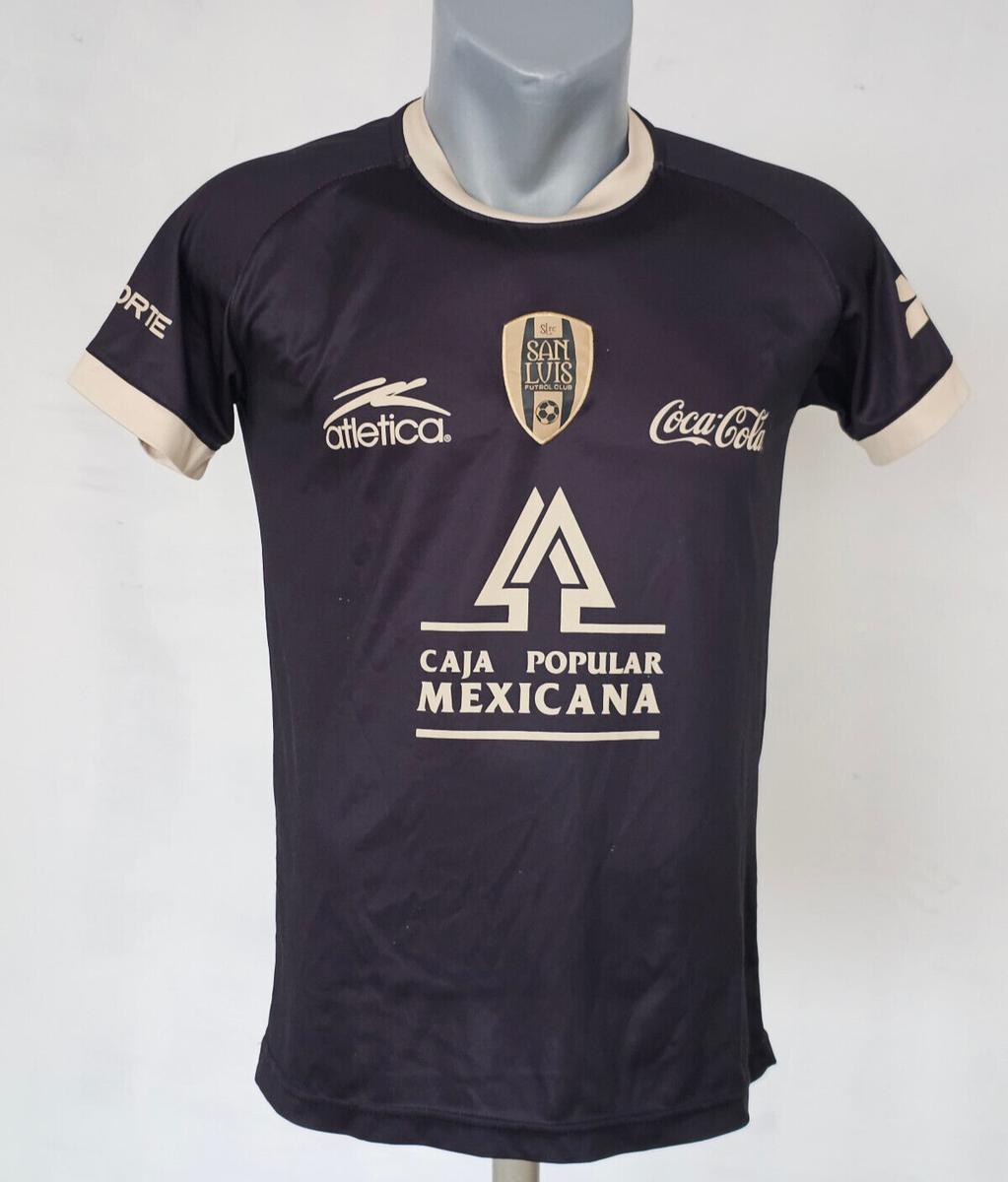 San Luis FC 2011 2012 Away Jersey Black Atletica Shirt Size Boys
