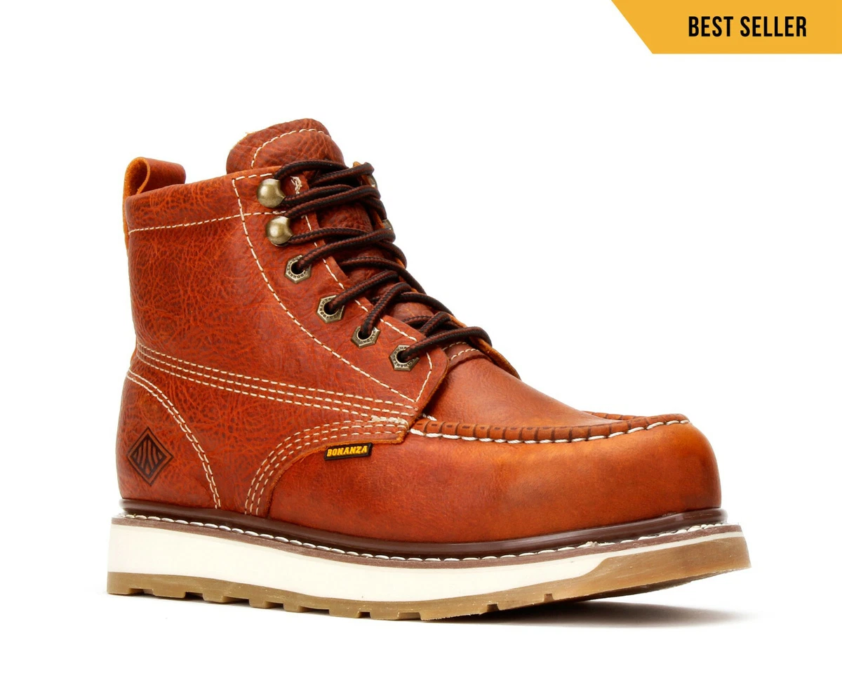 Lightweight moc toe clearance boots