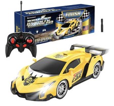 Growsland Remote Control Vehicle for Boys Girls 1/18 Electric Sport Racing Car