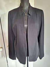 41Hawthorn Ladies Premium Size XL 12/14 Notched Ponte Jacket Smart BNWT RRP£69