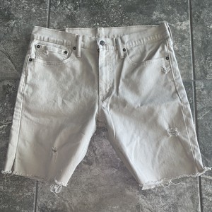 levis distressed shorts mens