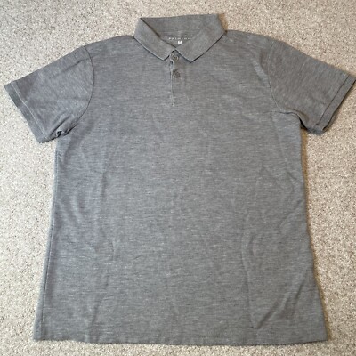 Primark Basic Collared Polo Gray Size Boys Youth Medium