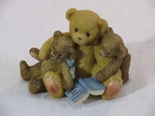 Vtg Cherished Teddies Caleb & Friends One Lacks Vision Event Fig 661996, 1999 r