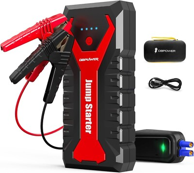 #ad DBPOWER 3000A Portable Car Jump Starter 12V Battery Booster 80.66Wh Power Bank $74.69