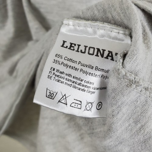 Camisa Leijonat Para Hombre Extra Grande Gris Cuello Redondo Manga Corta Gráfico Hockey sobre Hielo - Imagen 11 de 17