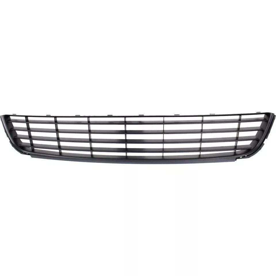 New Front Bumper Grille Textured Black Fits 2010-2014 Volkswagen Jetta & Golf Foto 2 de 4