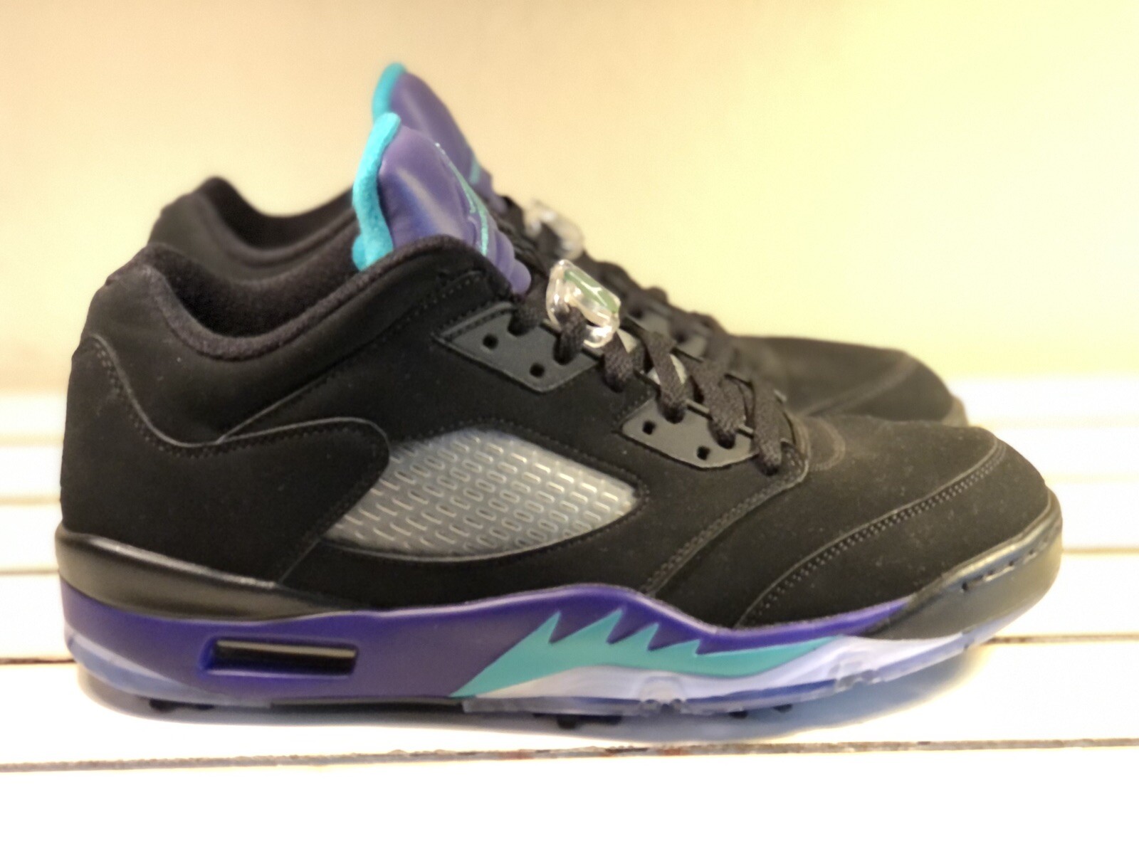 Size 11.5 - Jordan 5 Low Golf Black 
