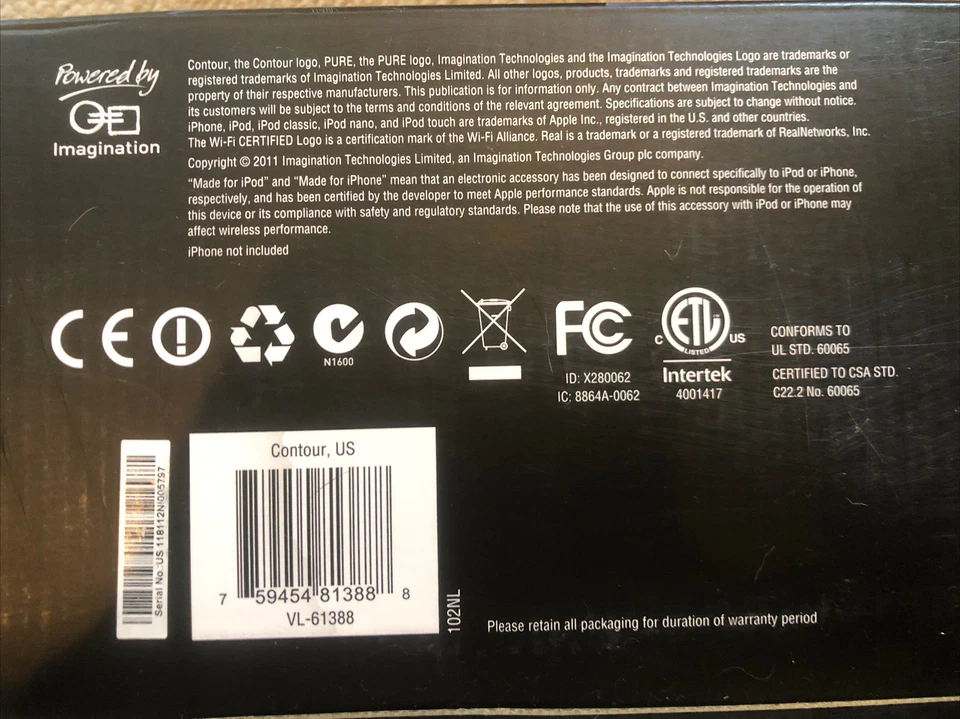 Pure Contour Dock for iPod and iPhone - NEW - Image 3 of 4