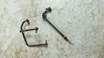 86 Yamaha FZX 700 FZX700 Fazer engine oil lines tubes pipes