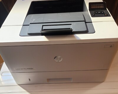 HP C5F93A LaserJet Pro M402n Monochrome Laser Printer 100% Toner 2581 Page Count