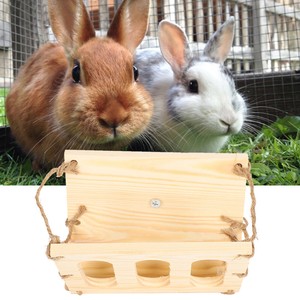 hanging rabbit feeder