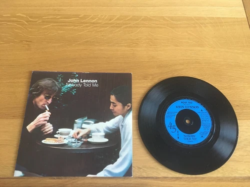 John Lennon-Nobody told me.7"  the beatles