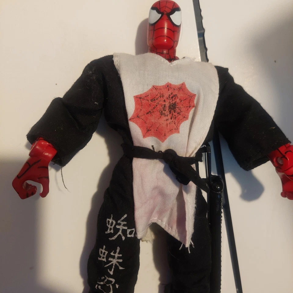 Figura de acción Ninja Spider-Man Toybiz Marvel de 10 pulgadas de colección 2000 Foto 2 de 4