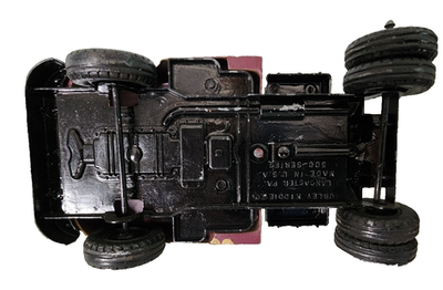 ミニカー Hubley toys truck&trailer Vintage Hubley Kiddie Toy 500-Series Car Carrier Truck 1940s–50s