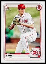 Joe Boyle 2020 Bowman Draft #BD-165 Cincinnati Reds