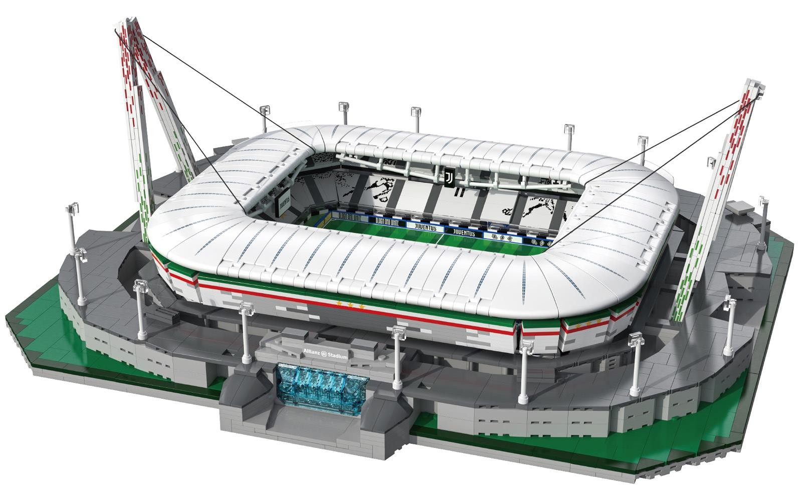 CaDa 66021W Juventus Allianz Stadium - 3638 pcs Brick Building Kit