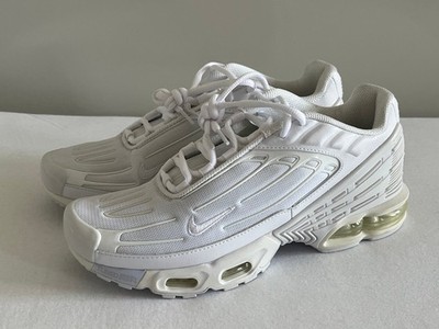 Nike Air Max Plus 3 'Triple White' Herren Sneaker 42,5