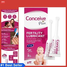 Fertility Lubricant 8 Pre-Filled Applicators Water Based Sperm Friendly