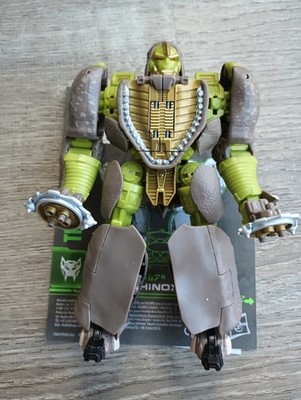 Transformers Kingdom Maximal Rhinox Voyager Class Used Complete