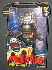 FORBIDDEN PLANET ROBBY THE ROBOT LIGHT SOUND WALKING 14" FIGURE WALMART NEW US