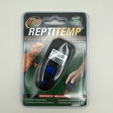 Zoo Med ReptiTemp Digital Infrared Thermometer Terrarium Reptile Basking - NEW