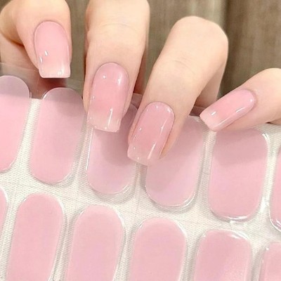 2 BOXES Semicured UV Gel Nail Sticker Kit NG200086