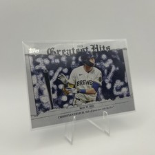 2026 Topps Series 1 #GH-5 Christian Yelich Greatest Hits Brewers