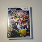 Super Smash Bros Brawl Nintendo Wii CIB TESTED