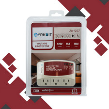 Voltage  Surge Protector for Refrigerators Shields Against High/Low Voltage