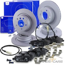 ATE BREMSSCHEIBEN +BREMSBELÄGE +KONTAKTE VORNE+HINTEN FÜR BMW 1-ER E81 E87
