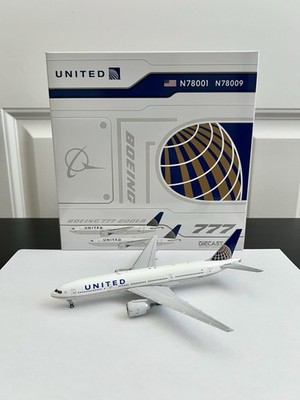 JC Wings 1:400 United Airlines Boeing 777-200ER N78001 | eBay