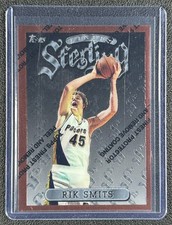 RIK SMITS 1996-97 TOPPS FINEST #221 STERLING W/ COATING BRONZE PACERS