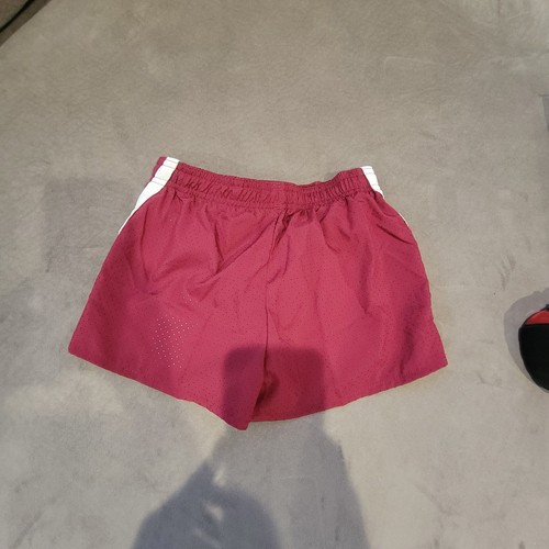 Nike Dri-Fit Kids Burgundy Running Shorts with built-in Brief Size Small NWT - Picture 2 of 8
