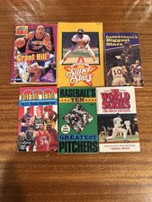 Lot Of 6 Books MLB NBA Sports Illustrated Kids World Series Basketball Stars