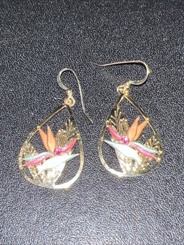 Cloisonbe Pierced Earrings - Picture 2 of 8