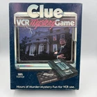 Clue VCR Mystery Game Parker Brothers Complete 1985 Vintage Board Game COMPLETE