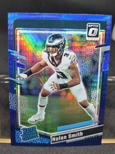 2023 Panini Donruss Optic - Rated Rookie Nolan Smith #283 Blue Scope Prizm (RC)
