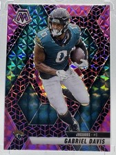 2025 Mosaic #54 Gabriel Davis Pink Spectris FOTL /13 - BOOKEND - JAX Jags