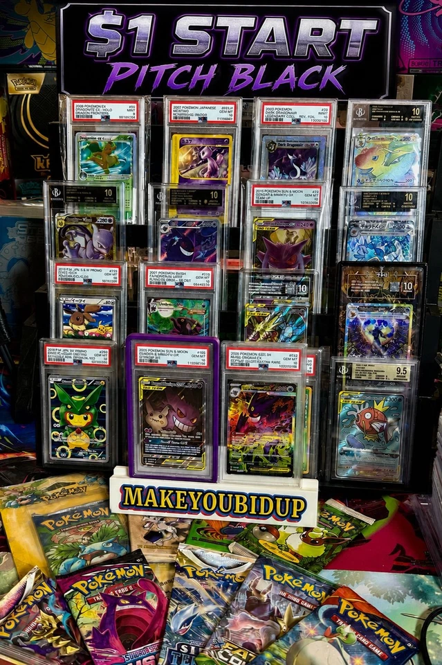 $1 START PITCH BLACK RESTOCK!! SEALED, SLABS AND RIPS!! 🚀🔥