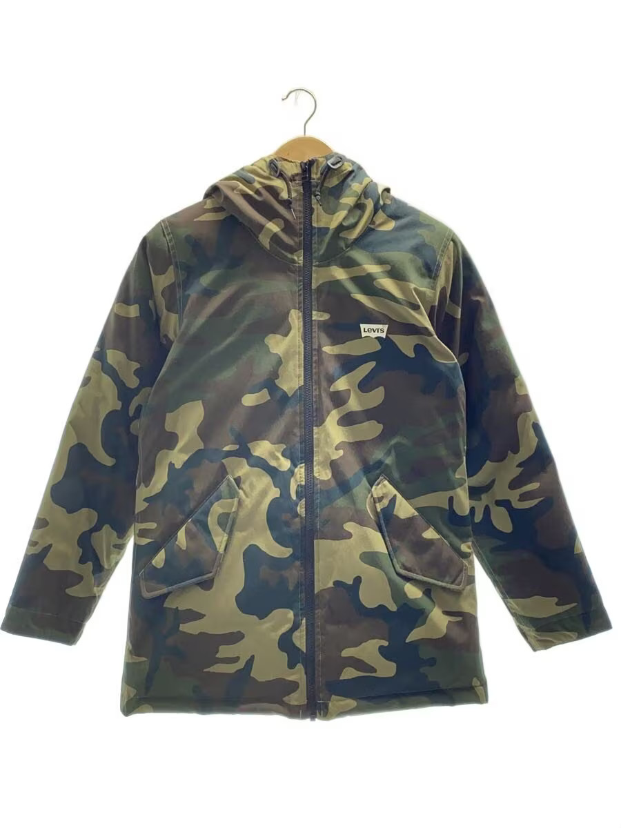 Levi's Down Jacket, XS, Polyester, Multicolor Cam… - image 1