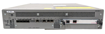 Cisco ASR1002-F Router Dual PSU w/SPA-2X0C3-P0S Module RESET