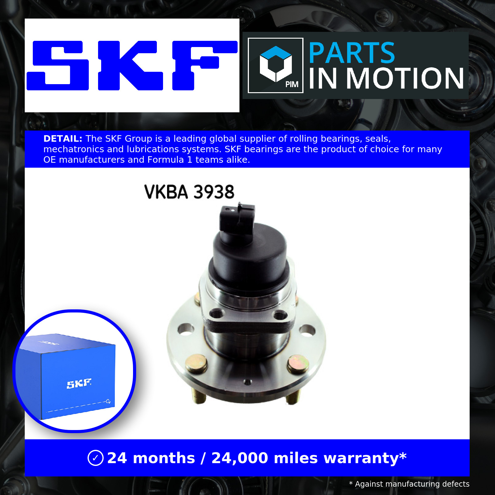WHEEL BEARING KIT VKBA 3938 FOR DAEWOO TOSCA MAGNUS LACETTI NUBIRA/Break/Wagon - Image 9