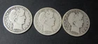 1911 Barber Half Dollars P D S Mint Set – 3 Coin Lot – All Three Mints