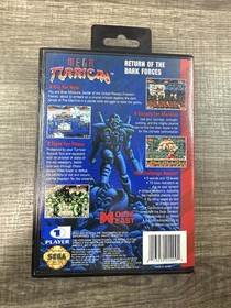 Mega Turrican Custom Game Case For Sega Genesis  *NO GAME*